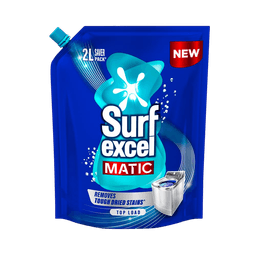 Surf Excel Matic Liquid Detergent Top Load Pouch thumbnail 1