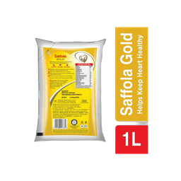 Saffola Gold Refined Cooking Oil Pouch thumbnail 2
