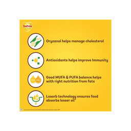 Saffola Gold Refined Cooking Oil Pouch thumbnail 3