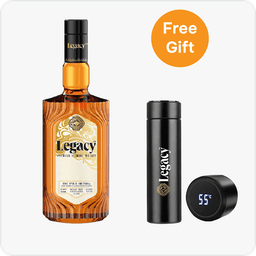 Legacy Premium Blended Whisky 750ml + Gift thumbnail 1