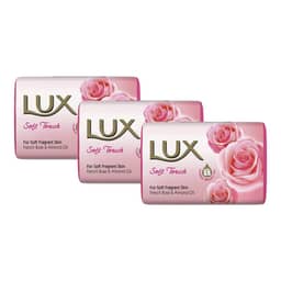 LUX Soft Touch French Rose And Almond Oil Soap thumbnail 2