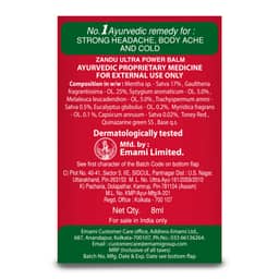 Zandu Ultra Power Balm thumbnail 2