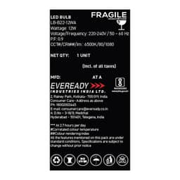 Eveready LED Light Bulb 1080 Lumens 12W White Cool Day Light thumbnail 3