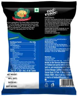 Too Yumm Indian Masala Potato Chips thumbnail 3