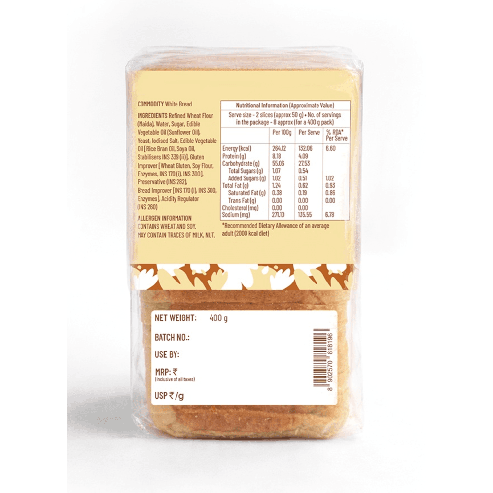 Spencers White Bread (Eggless) 3
