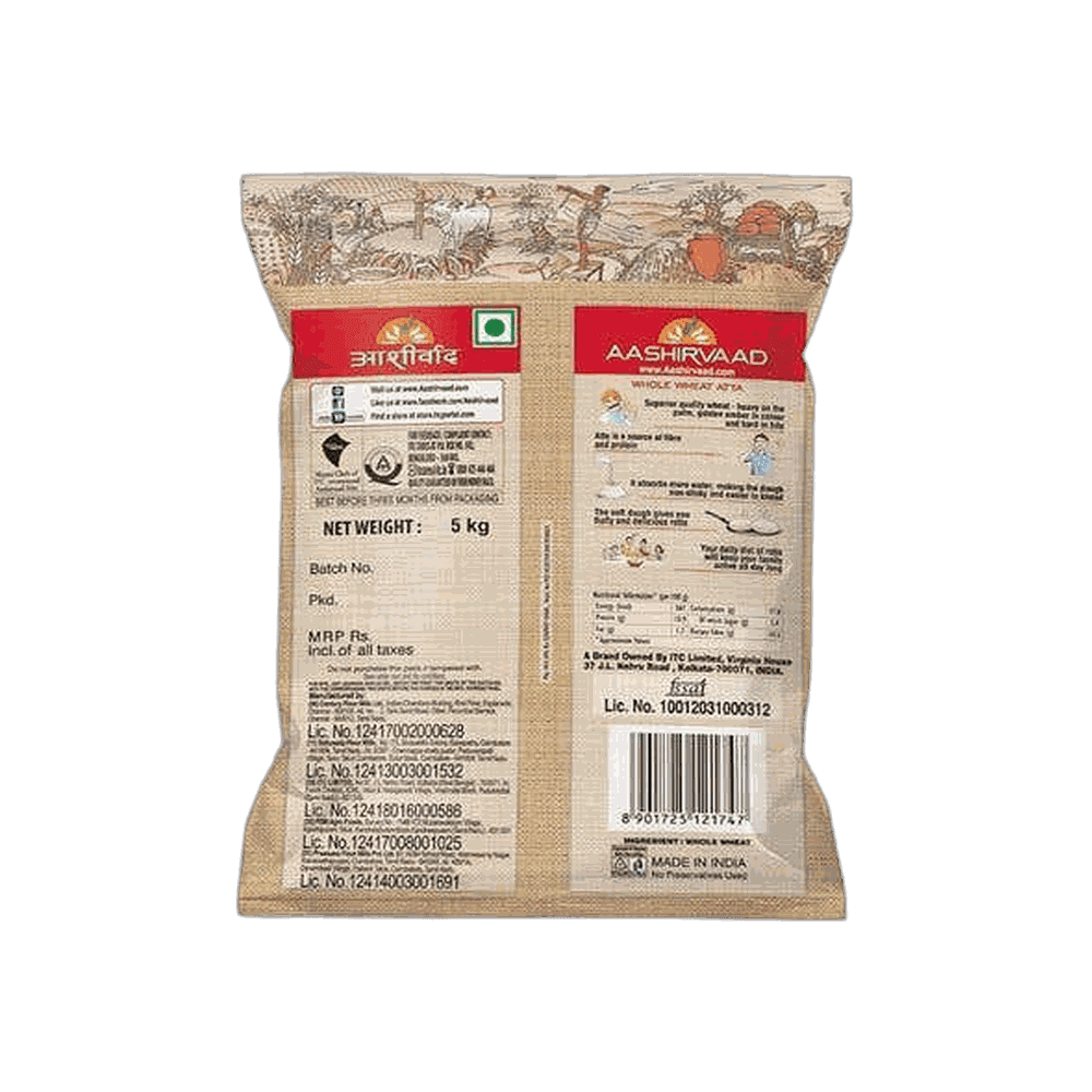 Aashirvaad Shudh Chakki Whole Wheat Atta 2