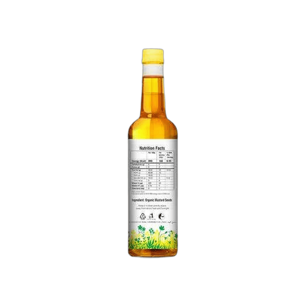 Natureland Organic Pure Kachi Ghani Mustard Oil Cold Pressed 4