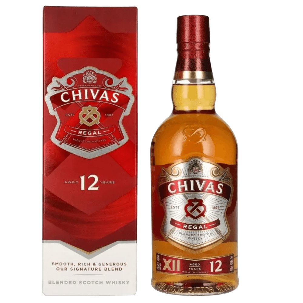 Chivas Regal Blended Scotch Whisky 12 Years 1