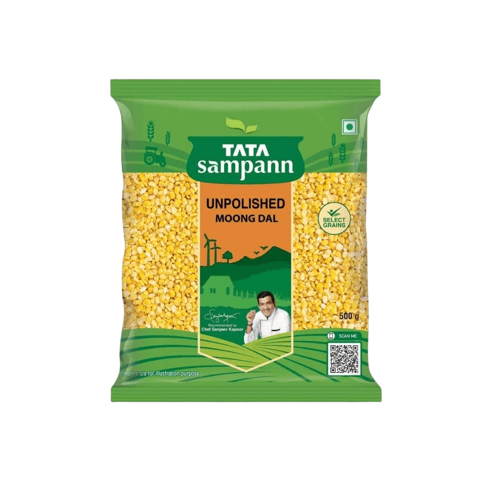 Tata Sampann Split Moong Dal Unpolished 1