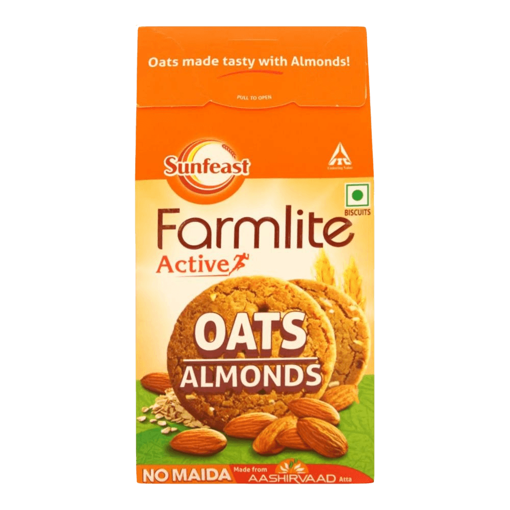 Sunfeast Farmlite Oats With Almonds Biscuits 1