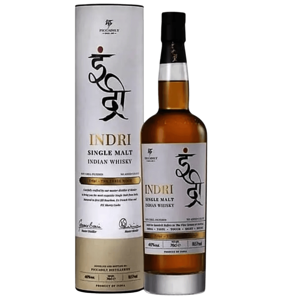 Indri Single Malt Indian Whisky 1
