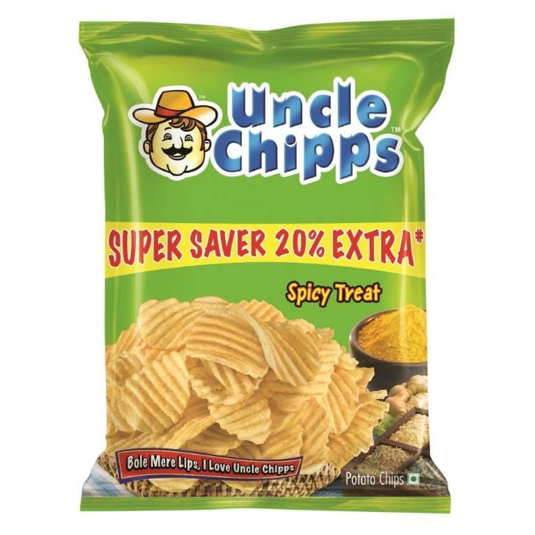 Uncle Chipps Spicy Treat Potato Chips 3