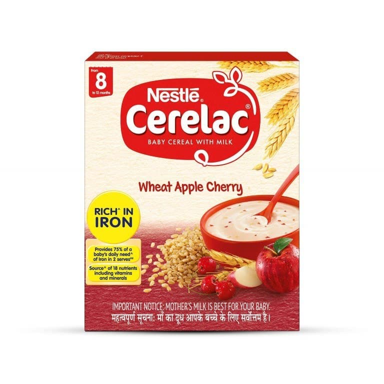 Nestle Stage 2 Cerelac Wheat Apple Box 3