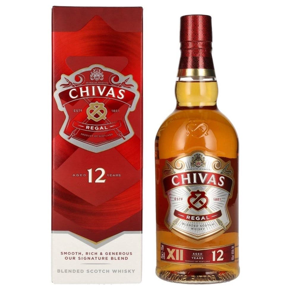 Chivas Regal Blended Scotch Whisky 12 Years 2