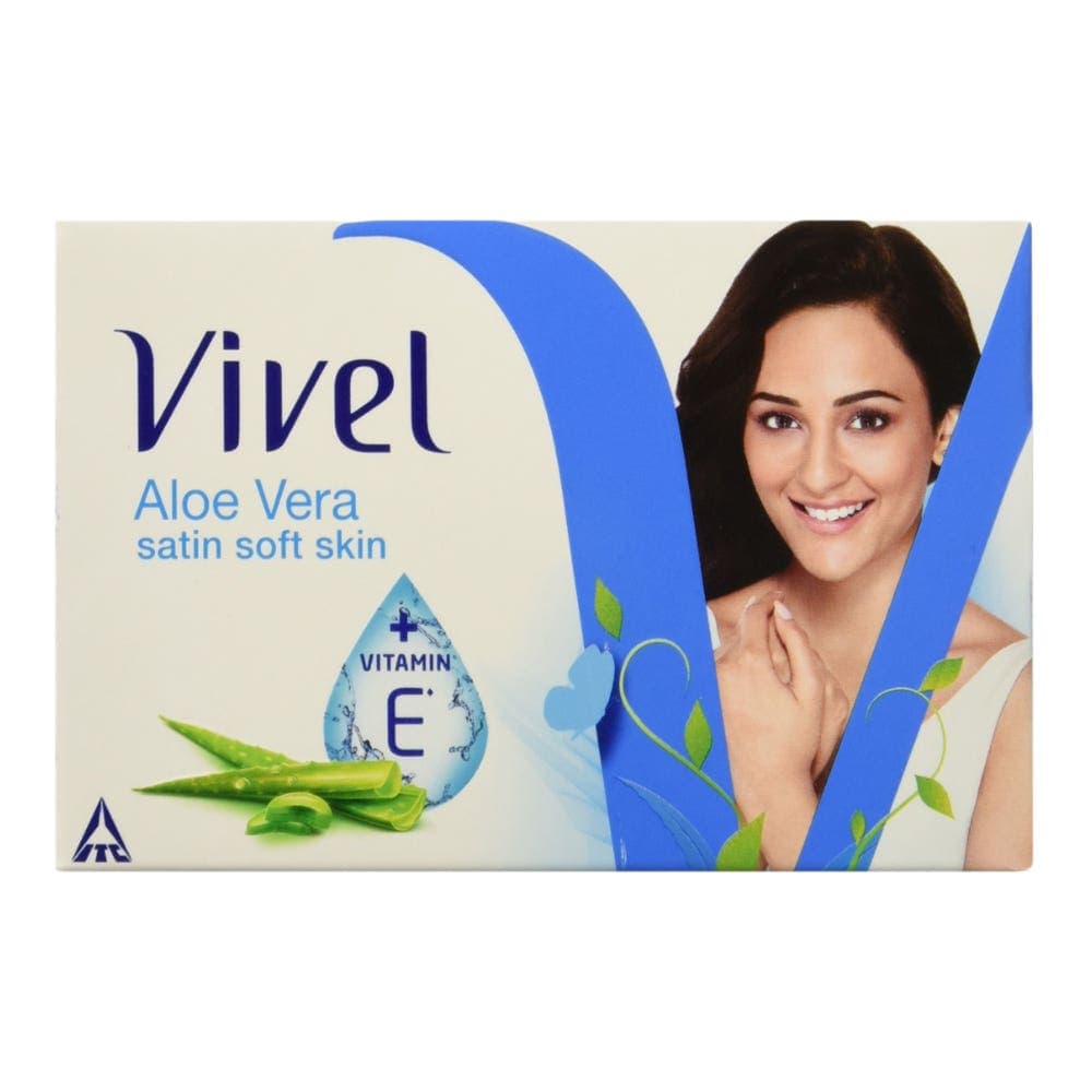 Vivel Aloe Vera Satin Soft Skin Soap Bar 3