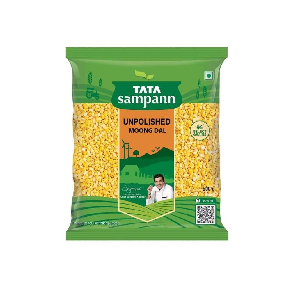 Tata Sampann Split Moong Dal Unpolished 2