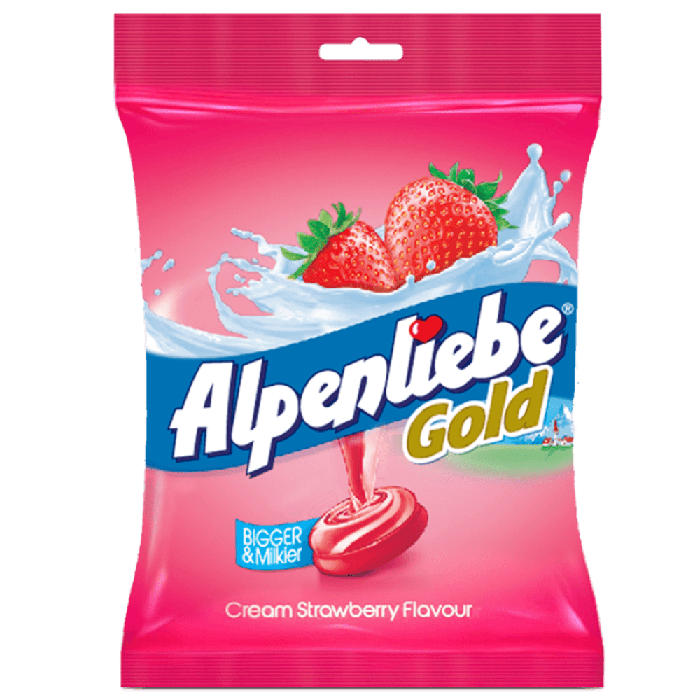 Alpenliebe Gold Cream Strawberry Candy Pouch 3