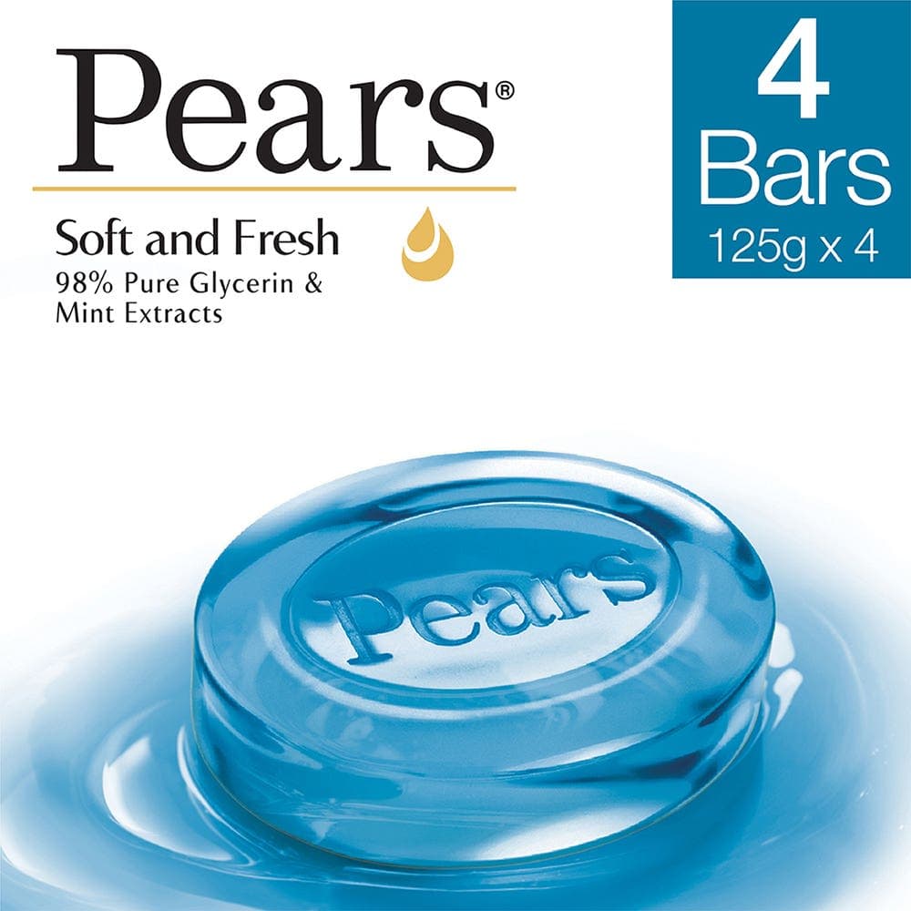 Pears Soft & Fresh Bathing Bar 2
