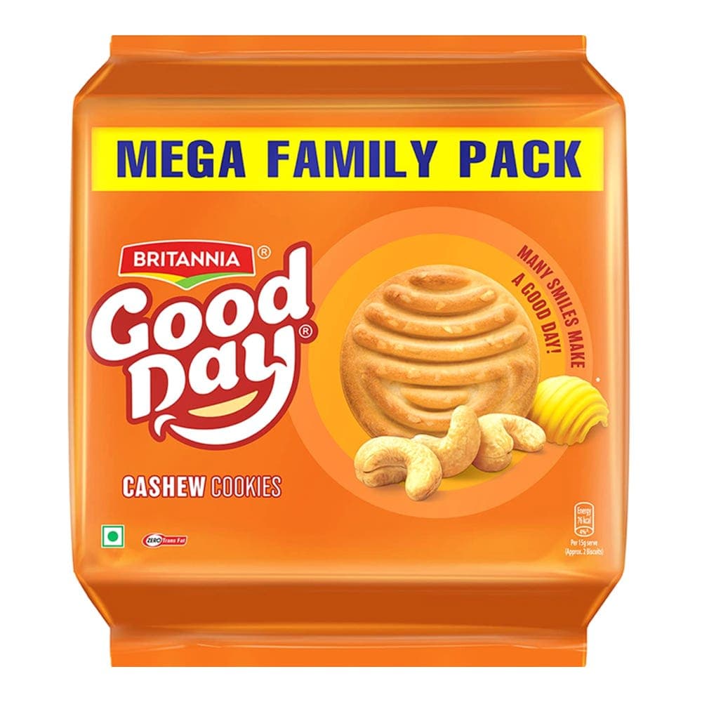 Britannia Good Day Cashew Cookies Mega Family Pack 2