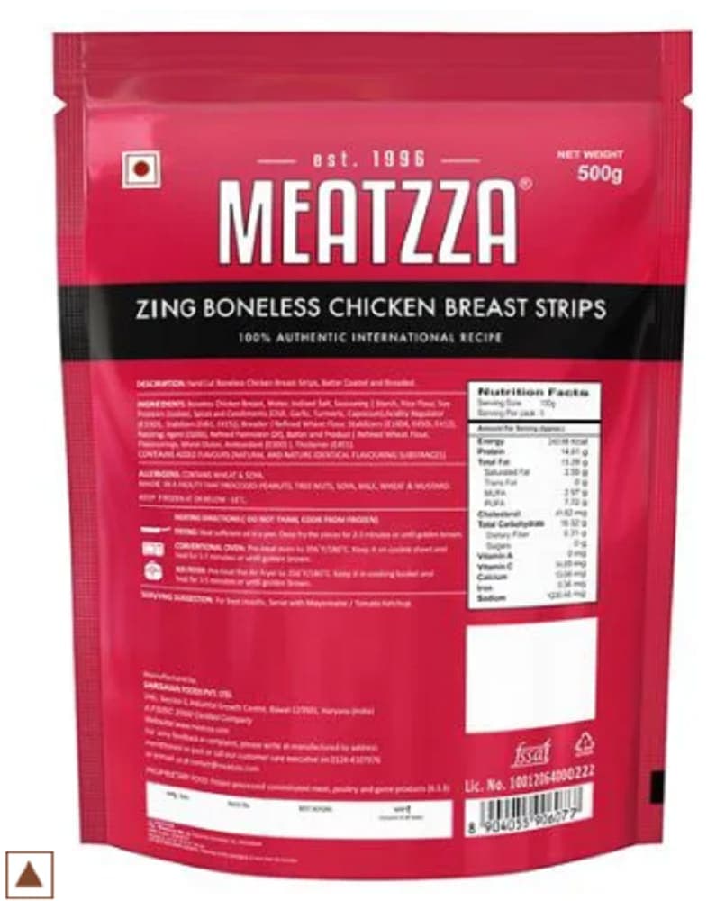 Meatzza Zing Boneless Chicken Breast 3