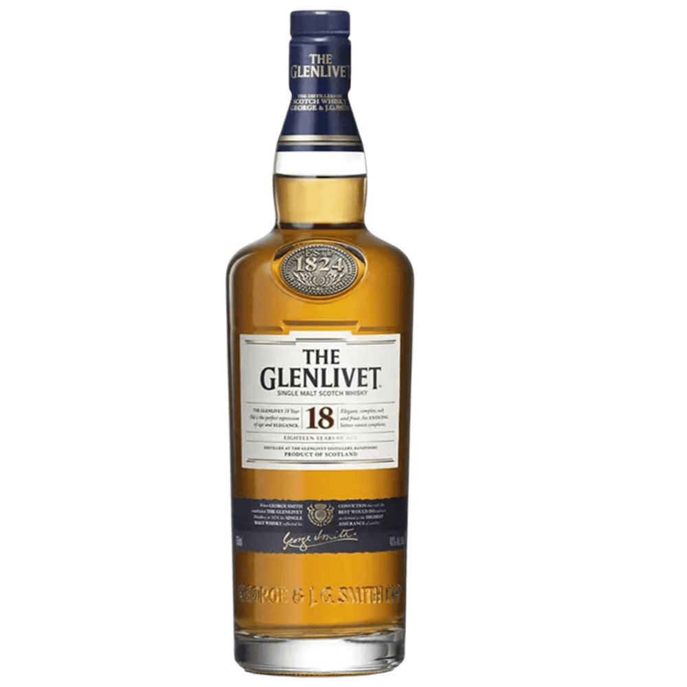 The Glenlivet 18 Years Single Malt Scotch Whisky