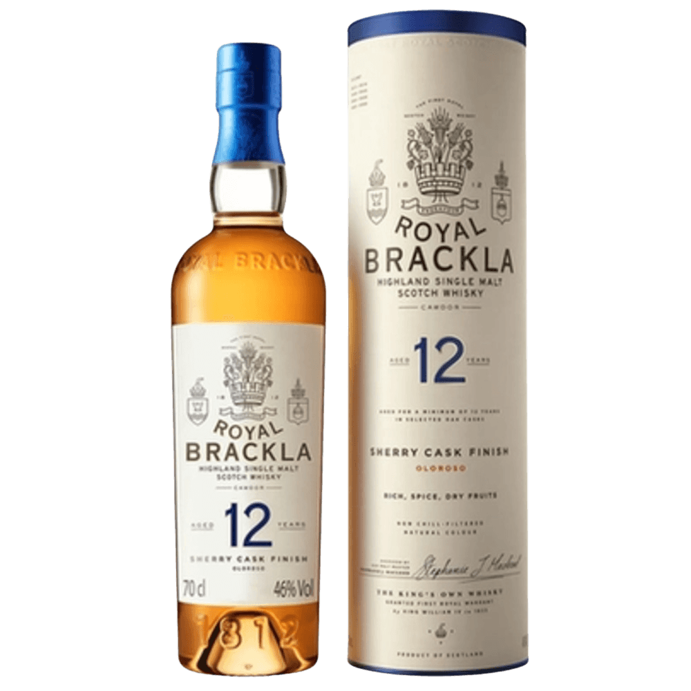 Royal Brackla Highland Single Malt Scotch Whisky 12 Yrs Old 
