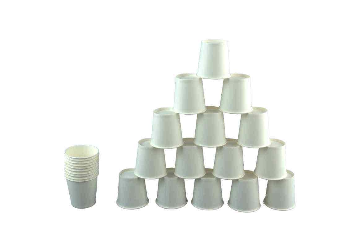 Origami Paper Cup White Plain 150Ml 25U