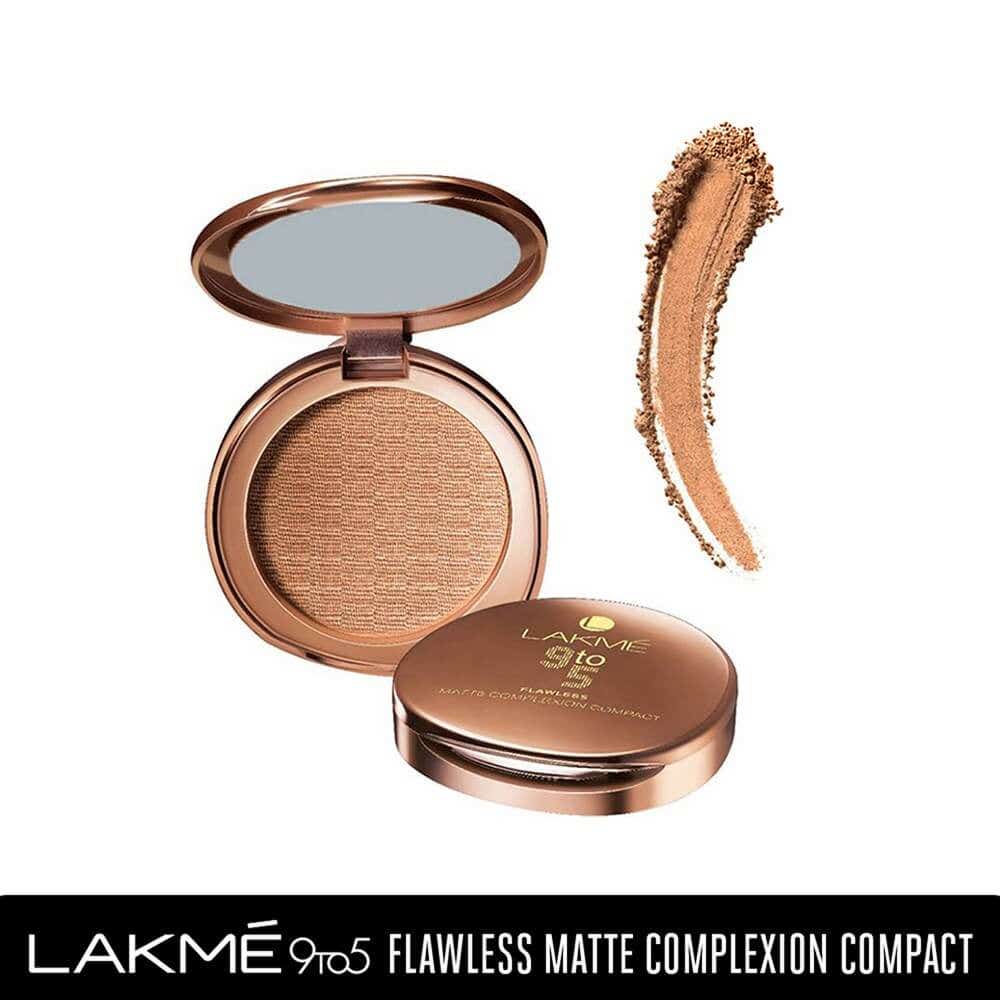 Lakme 9To5 Flawless Compact Apricot Cont 0.8G