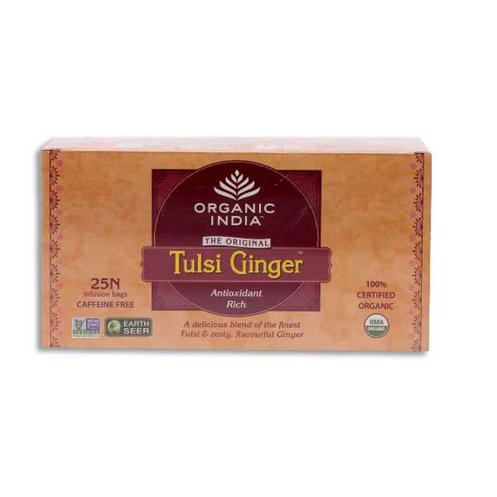 Organic India Ginger Tea Bag Box 25S