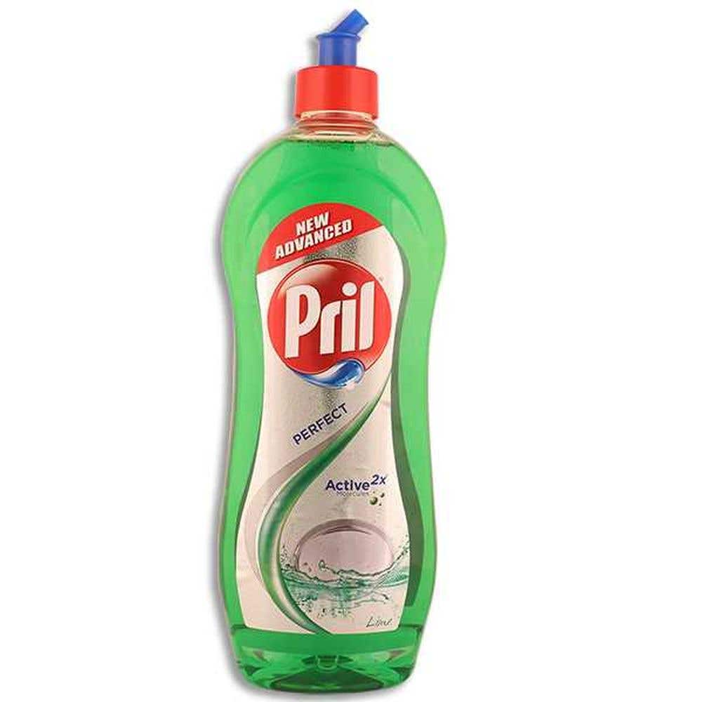 Pril Prfct Lime+Vinegar Dishwash Liquid 750Ml