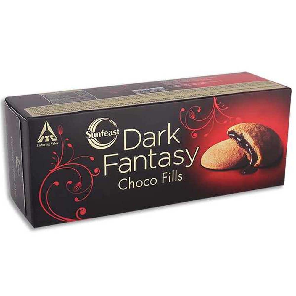 Sunfeast Dark Fantasy Chocofill Biscuits 75G
