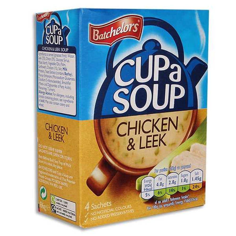 Batchelors Cup A Soup Chicken & Leek Multipack 85G