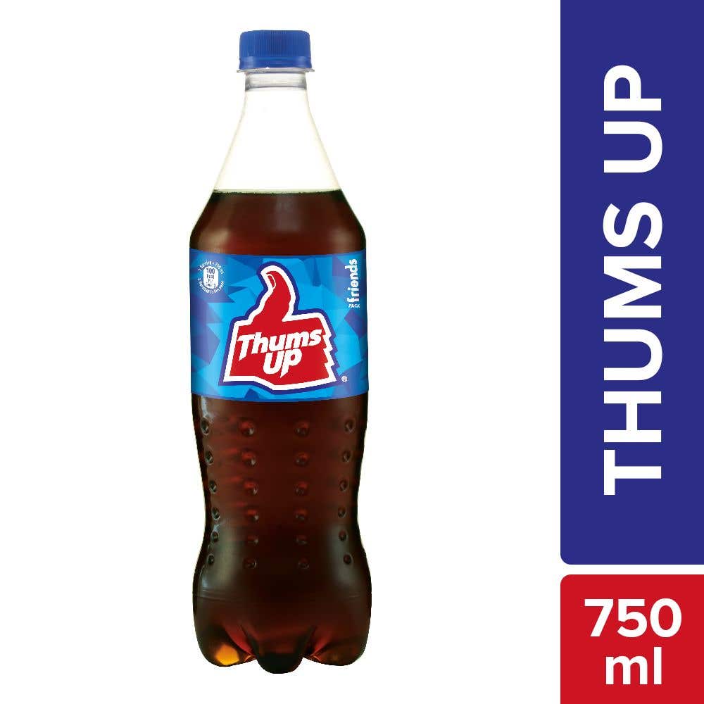 Thumsup Carbonated Soft Drink Pet Bottle 750Ml