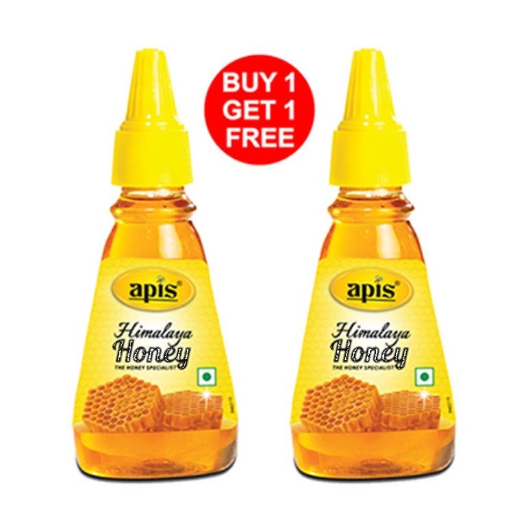 Apis Honey Pet Bottle 225G (Buy 1 Get 1)
