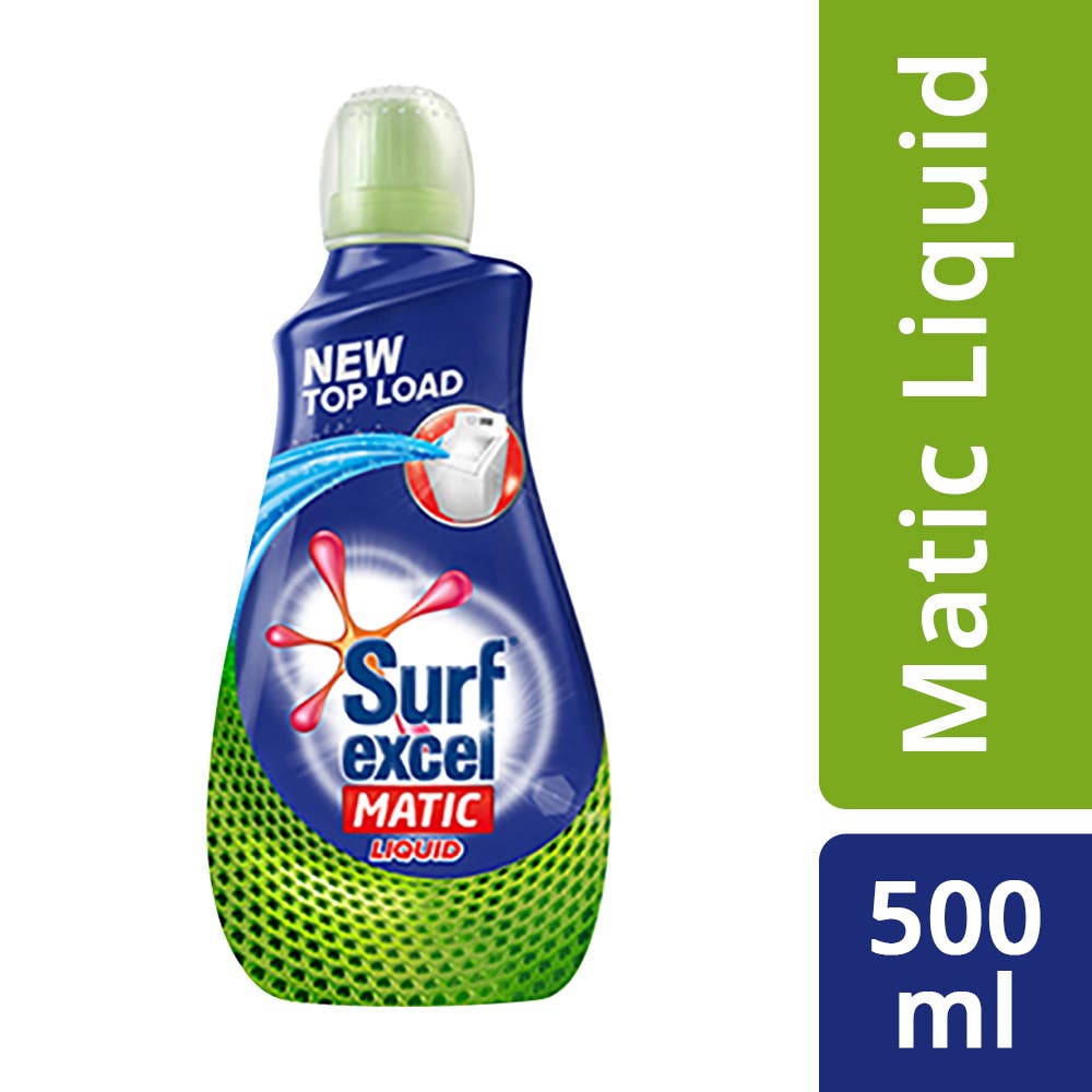 Surf Excel Matic Liquid Detergent Top Load 500 Ml