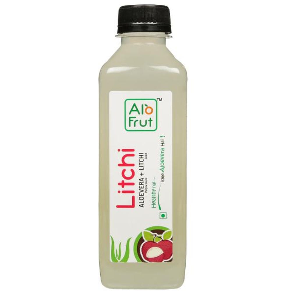 Alofruit Alovera Litchi Juice Pet Bottle 300Ml