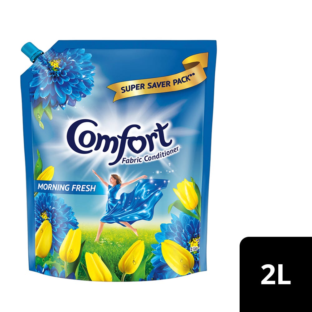 Comfort After Wash Morning Fresh Fabric Conditioner Pouch 2 Ltr