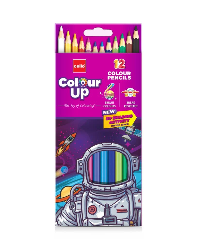 Colour Up Colour Pencils S/12