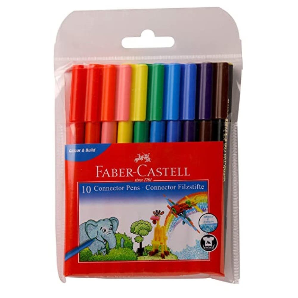 Faber Castell 153010Connector Pen Set of 10