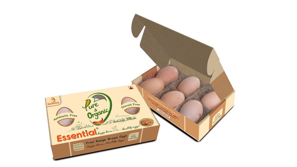 Essential Organic Brown Egg 6Pcs