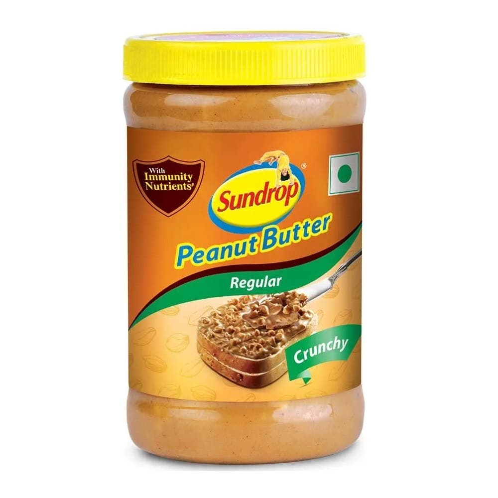 Sundrop Peanut Butter Crunchy Spread Pet Bottle 462G