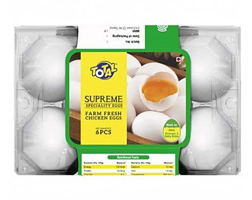 Total Supreme Eggs 6pc